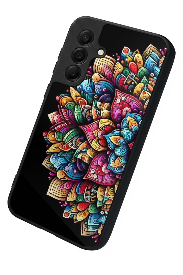 Samsung Galaxy A17 Uyumlu Mandala Tasarımlı Glossy Premium Kılıf