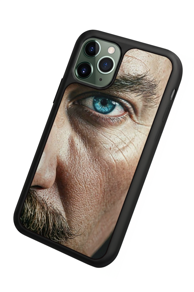 iPhone 11 Pro Uyumlu Mustafa Kemal Ataturk Tasarımlı Glossy Premium Kılıf