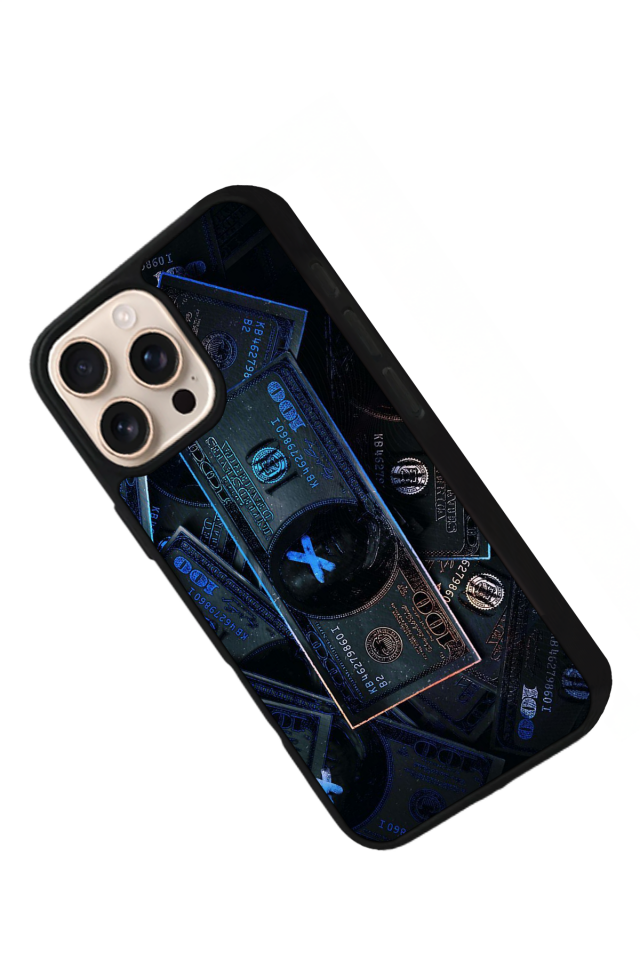 iPhone 15 Pro Max Uyumlu Para Tasarımlı Glossy Premium Kılıf