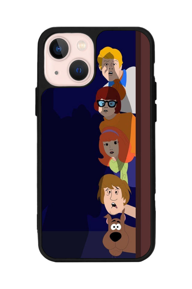iPhone 15 Uyumlu Scooby Doo Tasarımlı Glossy Premium Kılıf
