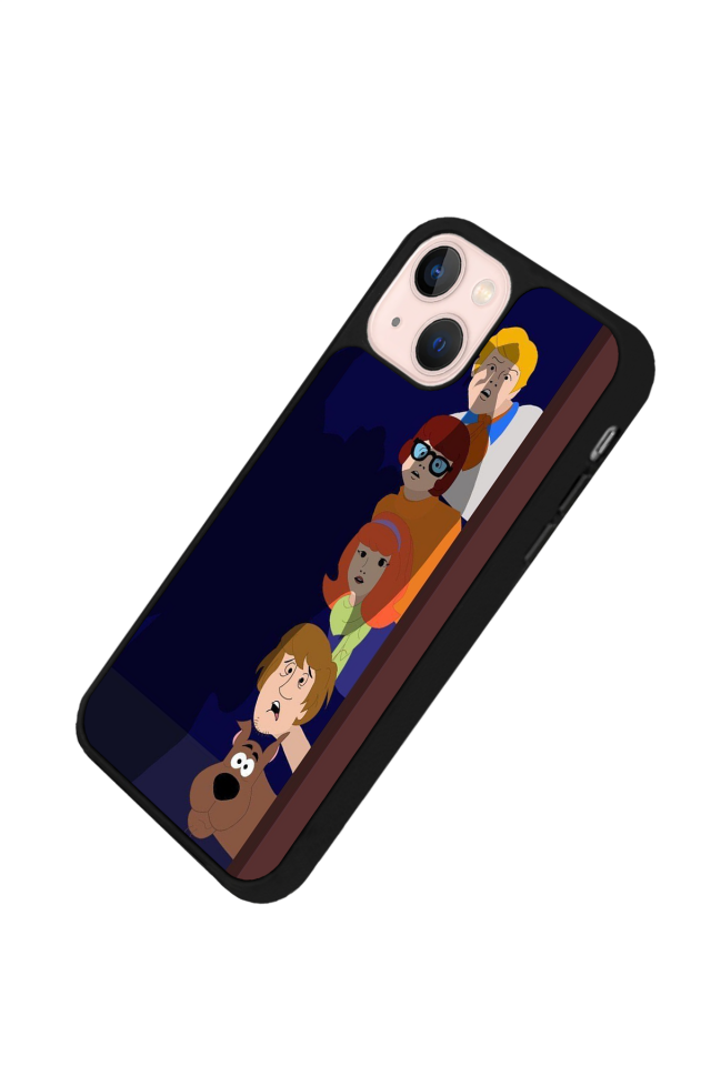 iPhone 15 Uyumlu Scooby Doo Tasarımlı Glossy Premium Kılıf