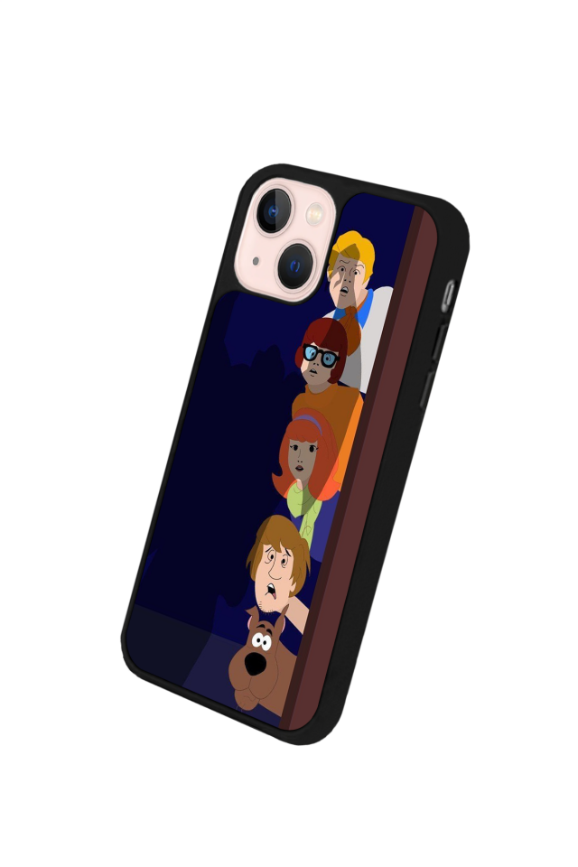 iPhone 15 Uyumlu Scooby Doo Tasarımlı Glossy Premium Kılıf