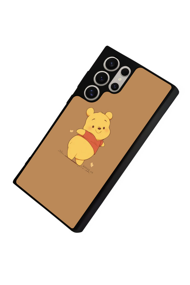 Samsung Galaxy S24 Ultra Uyumlu Winnie Tasarımlı Glossy Premium Kılıf
