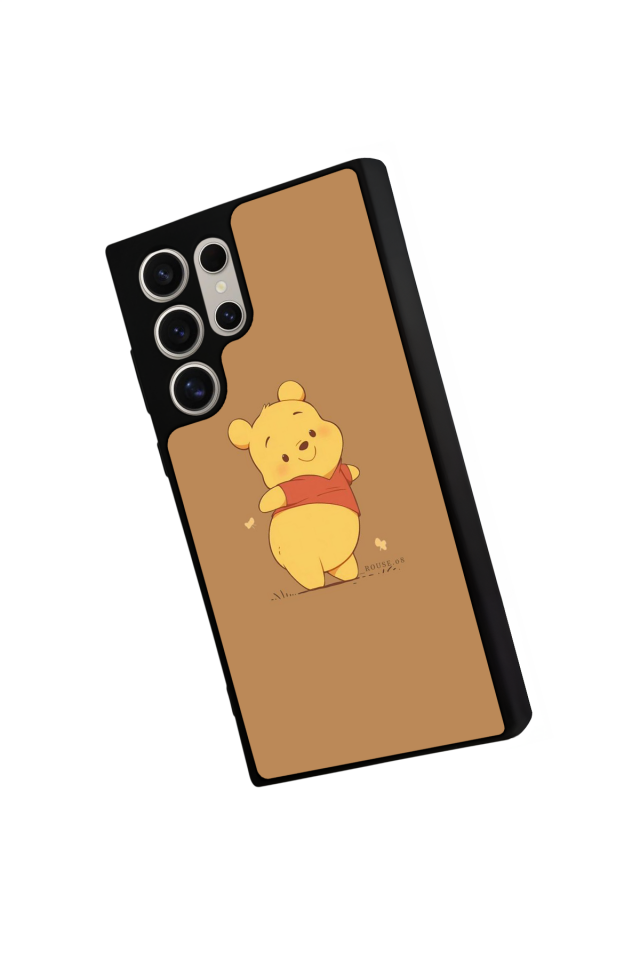 Samsung Galaxy S24 Ultra Uyumlu Winnie Tasarımlı Glossy Premium Kılıf