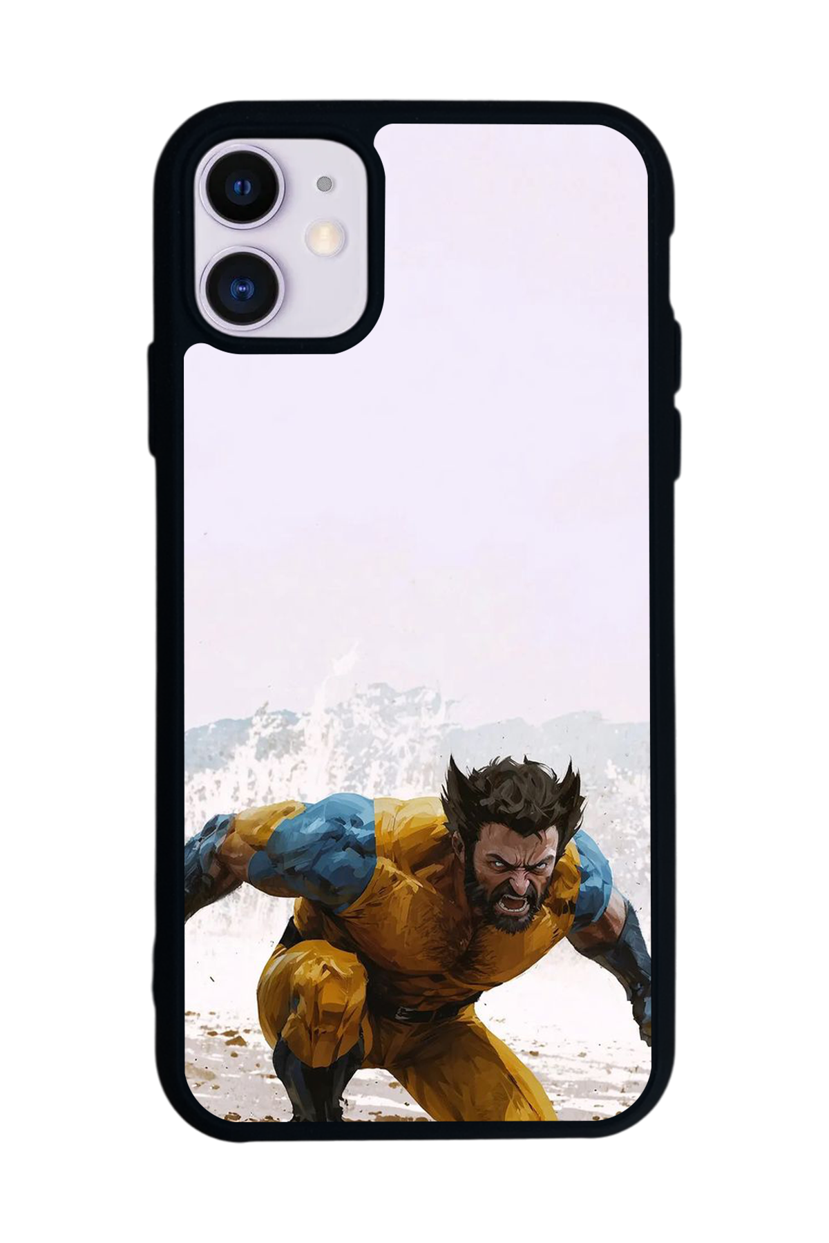 iPhone 11 Uyumlu Wolverine Tasarımlı Glossy Premium Kılıf