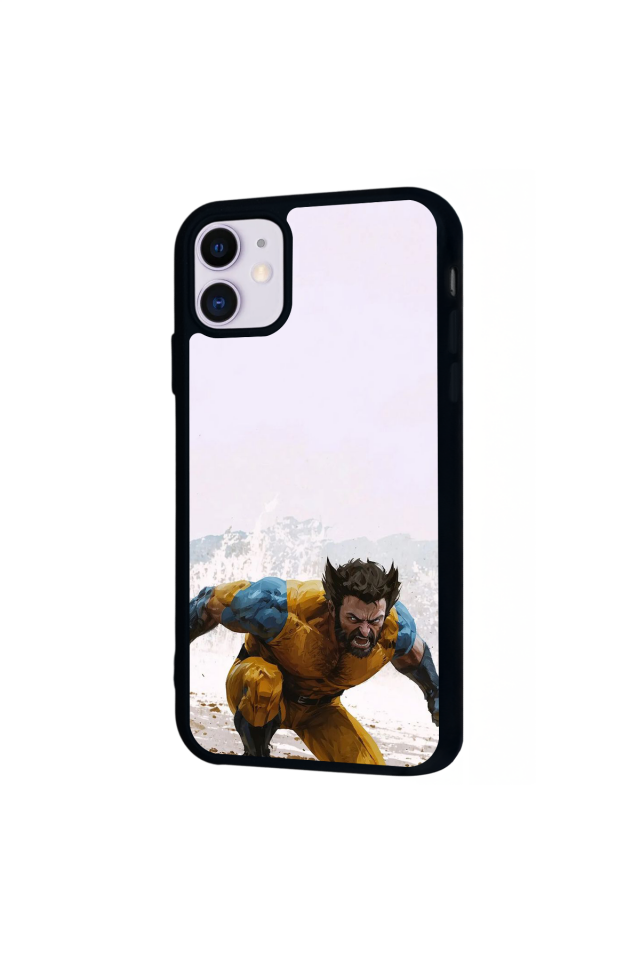 iPhone 11 Uyumlu Wolverine Tasarımlı Glossy Premium Kılıf
