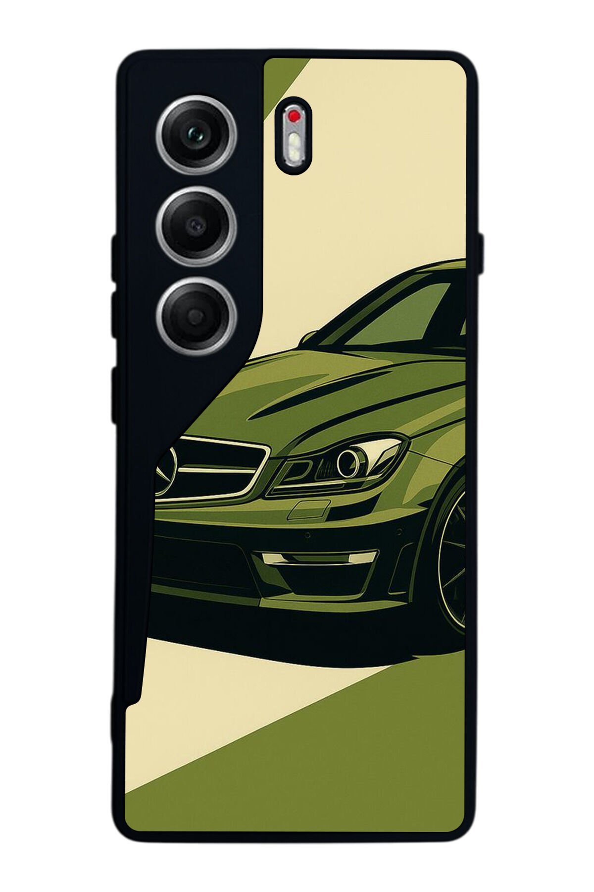 Tecno Camon 40 Uyumlu Mercedes Tasarımlı Glossy Premium Kılıf