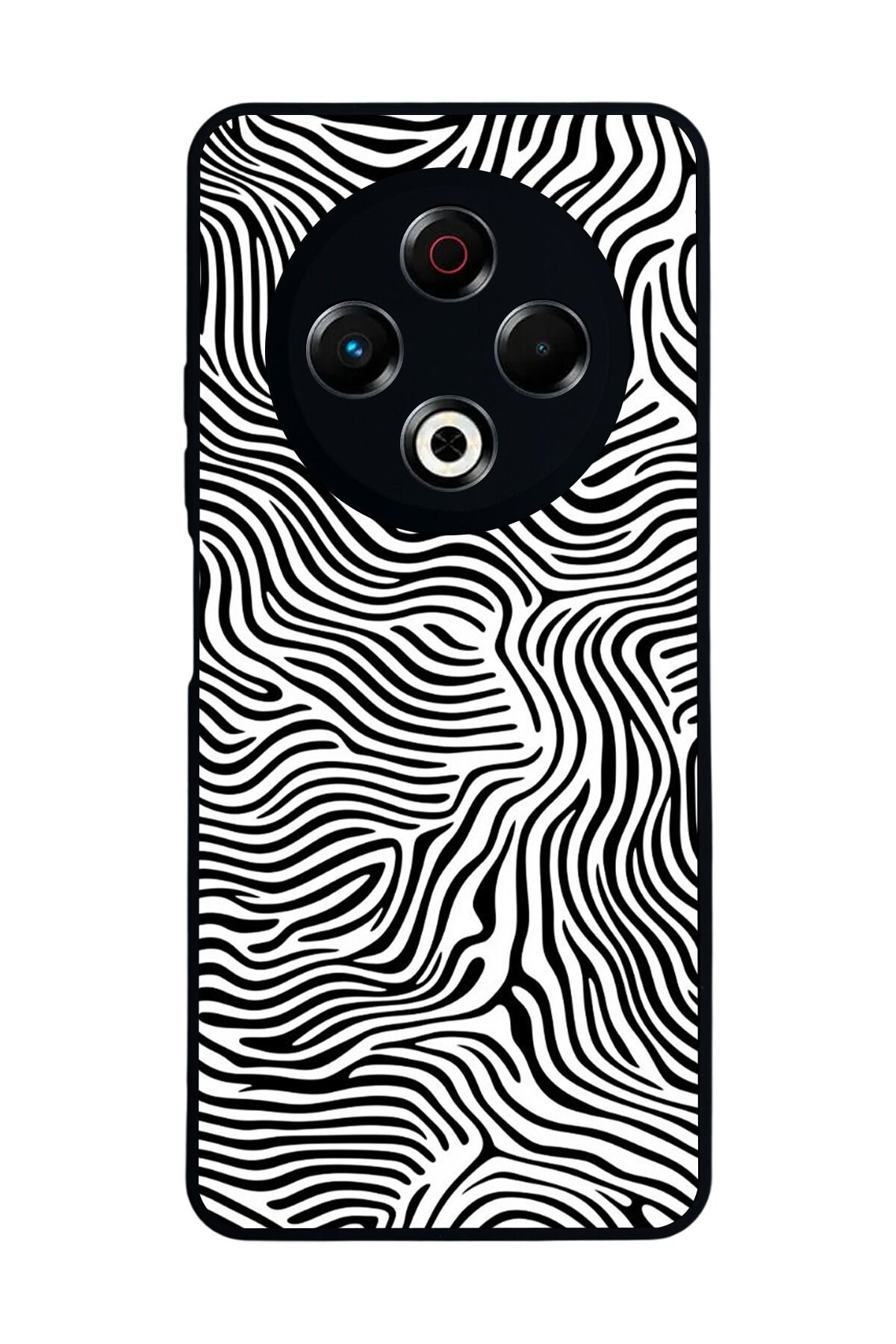 Tecno Spark 30 Uyumlu Çizgi Sanatı Tasarımlı Glossy Premium Kılıf