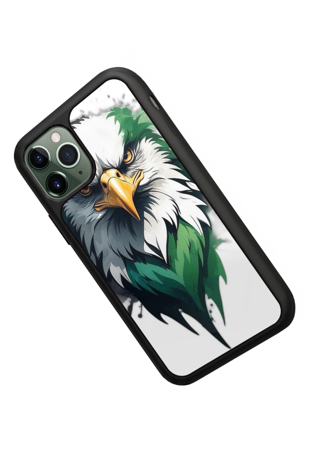 iPhone 11 Pro Max Uyumlu Besiktas Tasarımlı Glossy Premium Kılıf