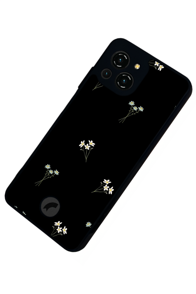 Reeder S23 Pro Max Uyumlu Cicek Tasarımlı Glossy Premium Kılıf