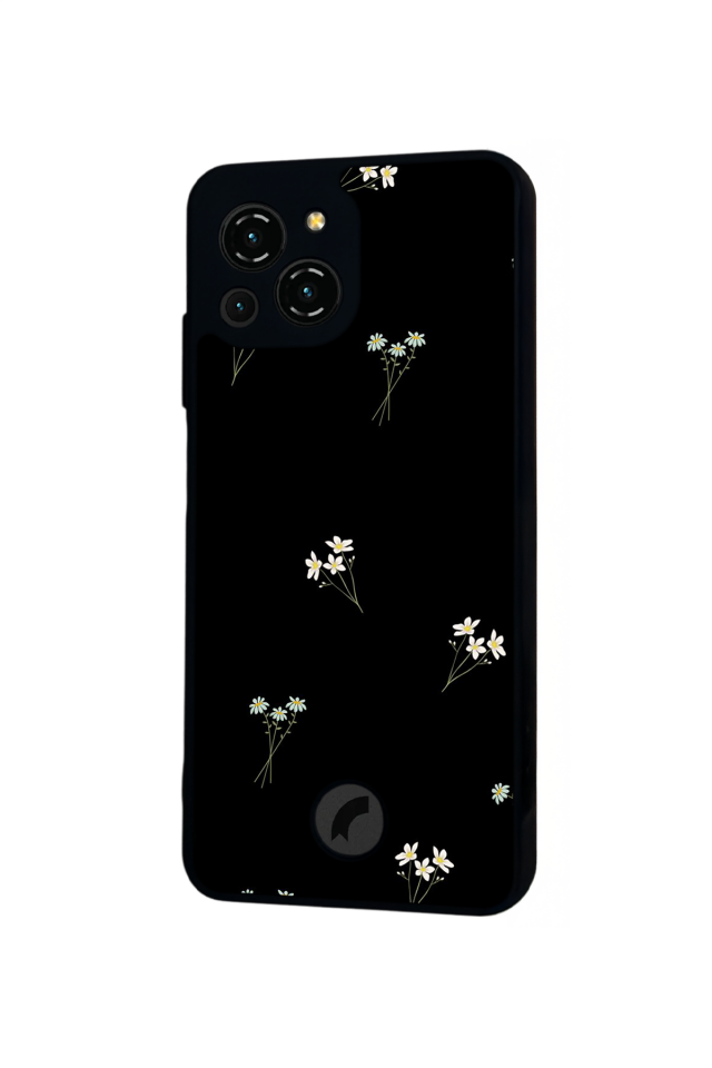Reeder S23 Pro Max Uyumlu Cicek Tasarımlı Glossy Premium Kılıf