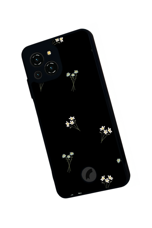 Reeder S23 Pro Max Uyumlu Cicek Tasarımlı Glossy Premium Kılıf