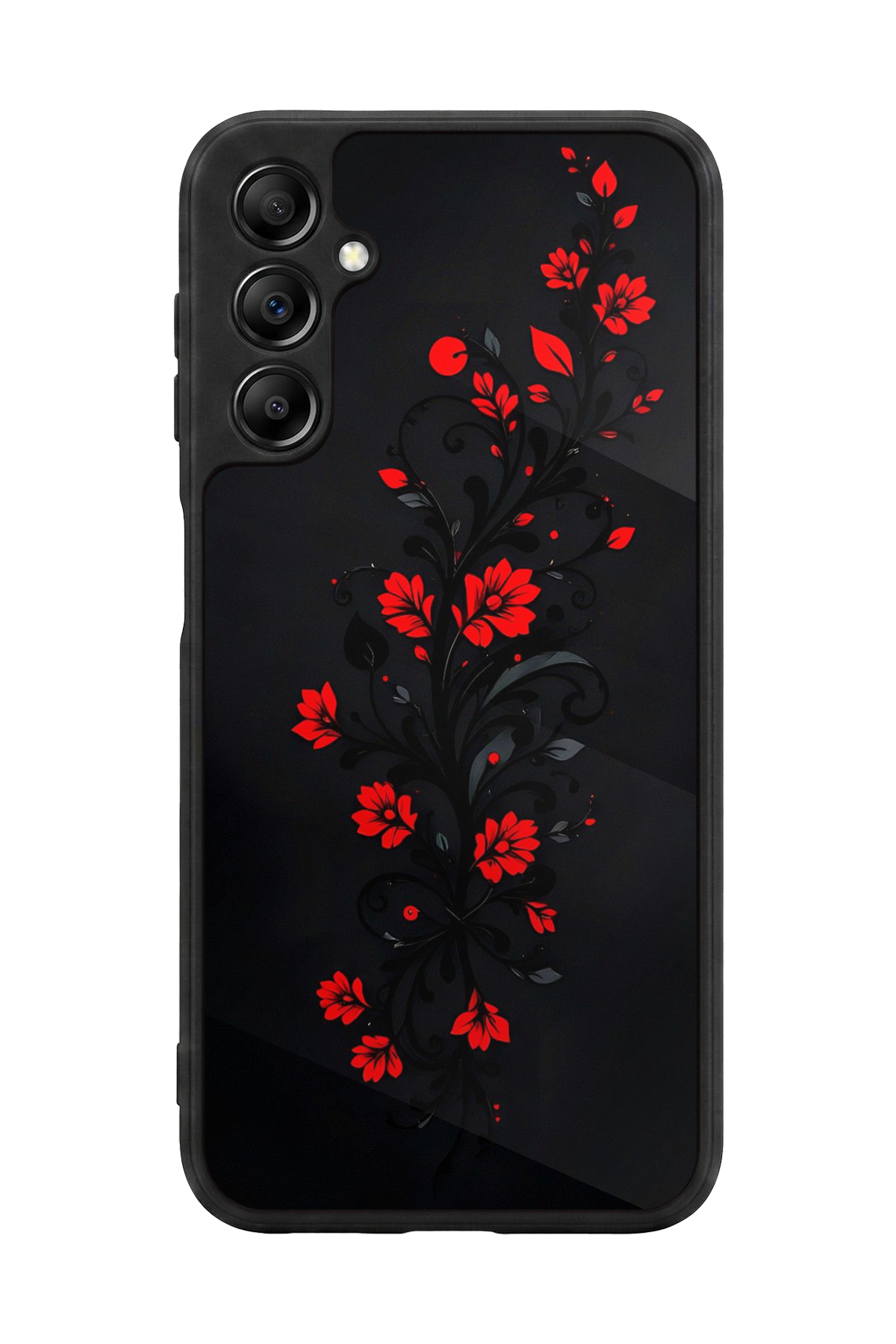 Samsung Galaxy A14 Uyumlu Floral Tasarımlı Glossy Premium Kılıf