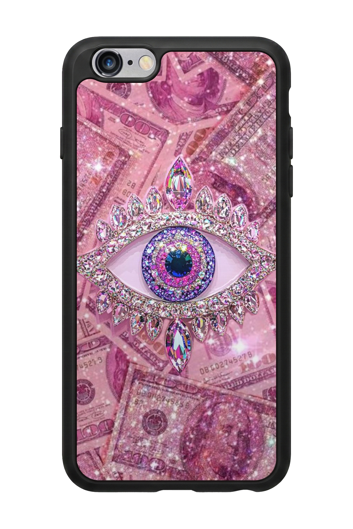 iPhone 6s Plus Uyumlu Göz Tasarımlı Glossy Premium Kılıf