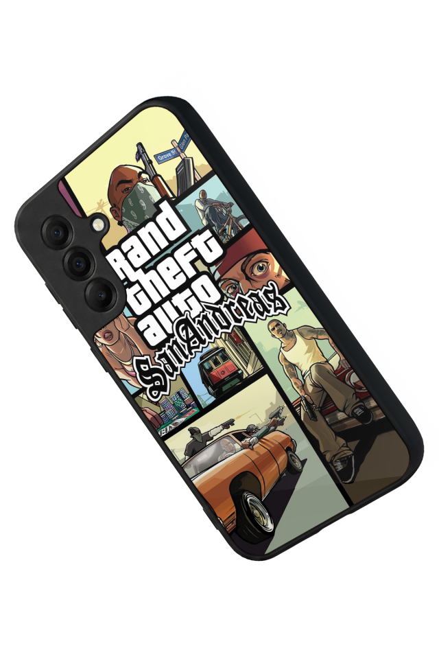 Samsung Galaxy A17 Uyumlu GTA Tasarımlı Glossy Premium Kılıf