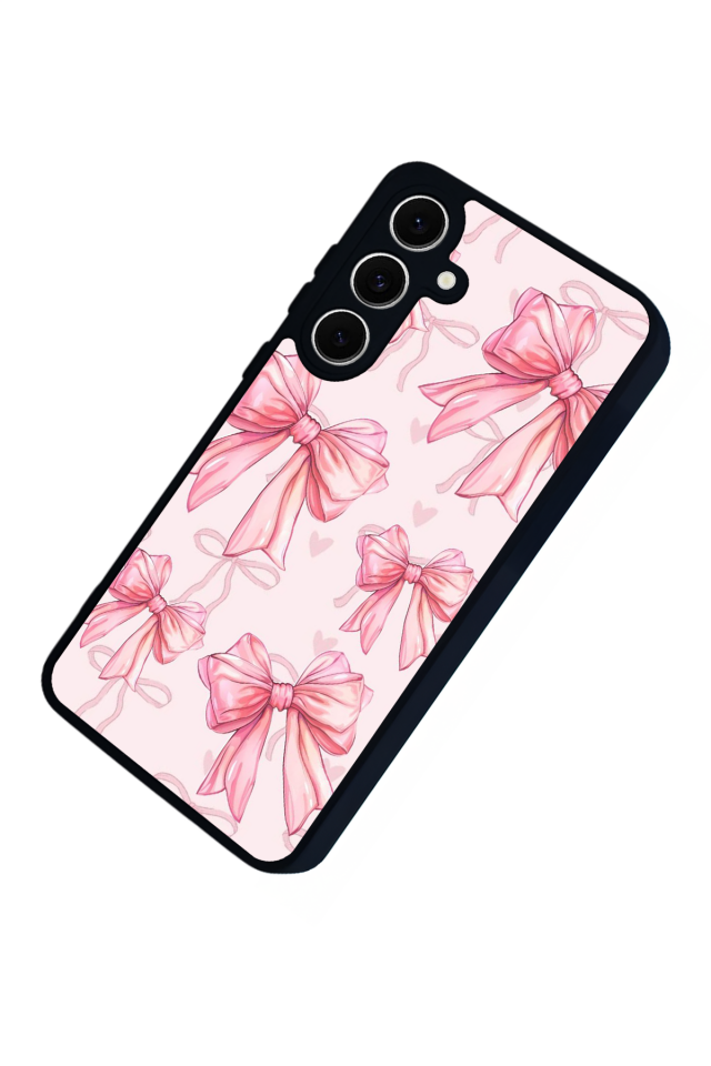 Samsung Galaxy A16 Uyumlu Kurdele Tasarımlı Glossy Premium Kılıf