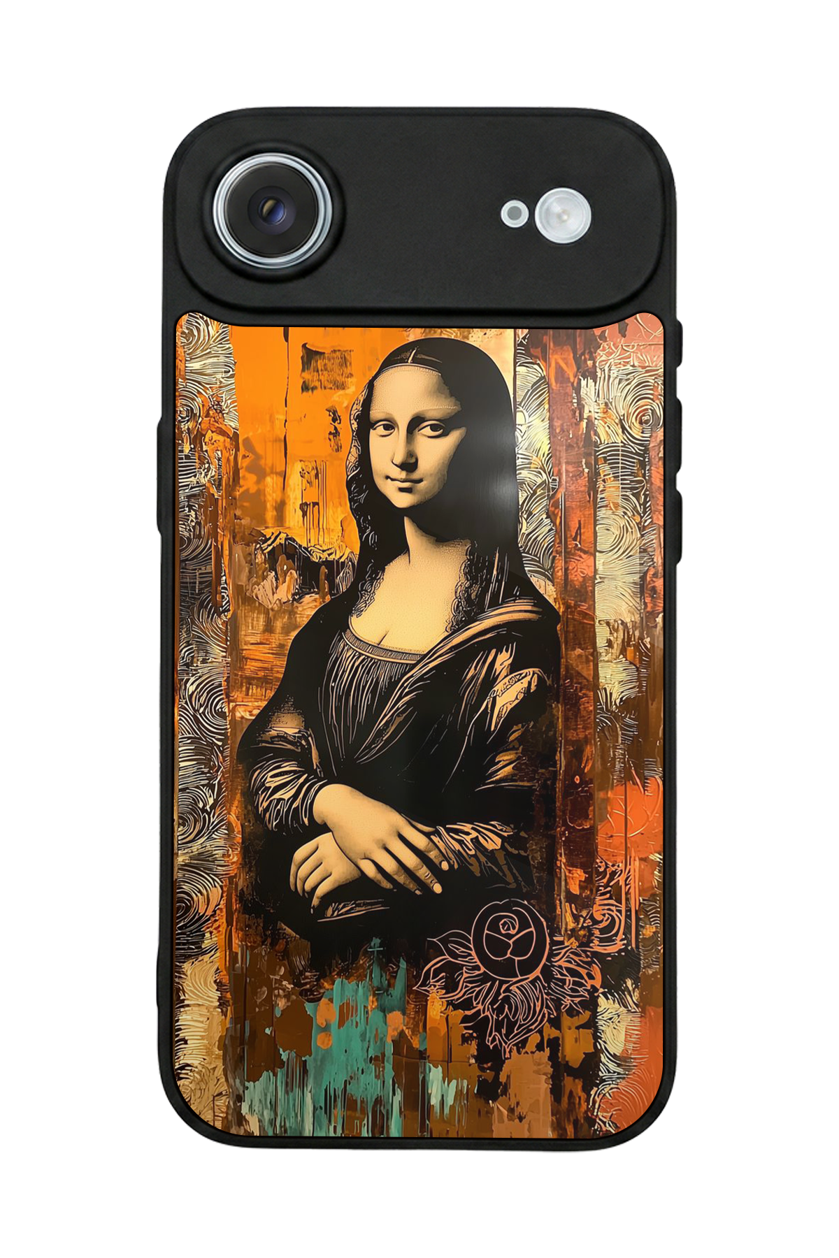 iPhone 17 Air Uyumlu Monalisa Tasarımlı Glossy Premium Kılıf