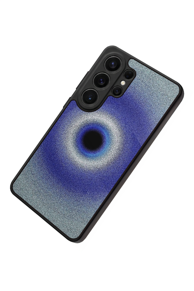 Samsung Galaxy S26 Ultra Uyumlu Nazar Tasarımlı Glossy Premium Kılıf