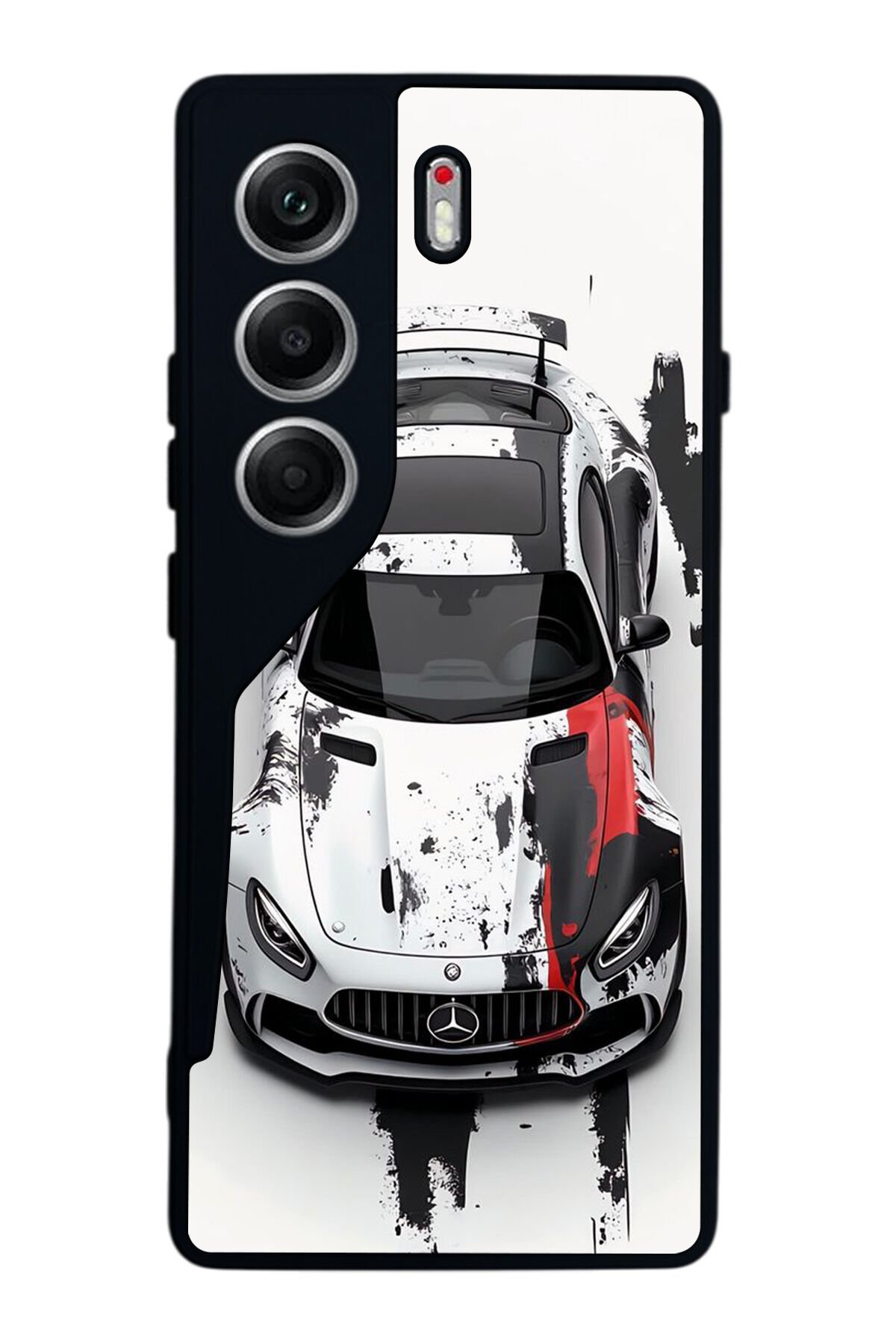 Tecno Camon 40 Uyumlu Mercedes Tasarımlı Glossy Premium Kılıf