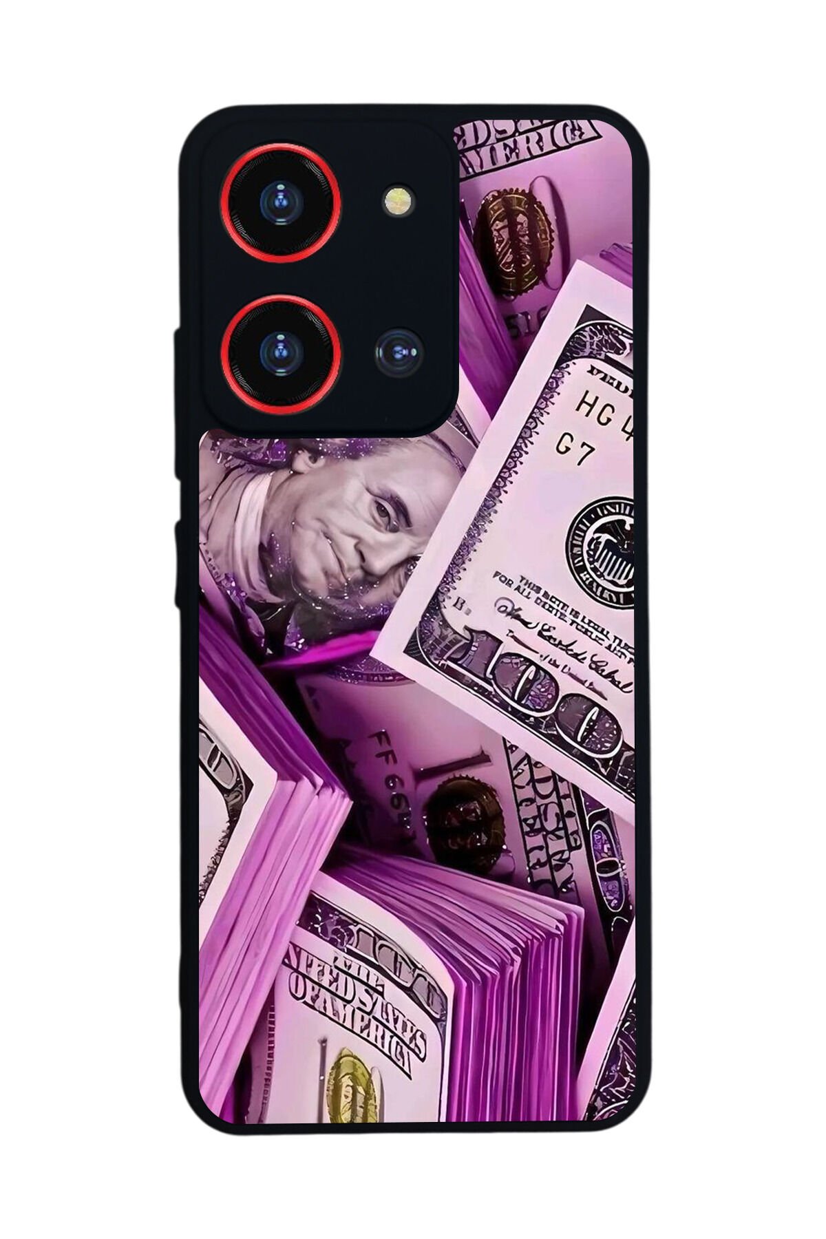 Reeder S19 Max Pro S ZOOM Uyumlu Money Para Tasarımlı Glossy Premium Kılıf