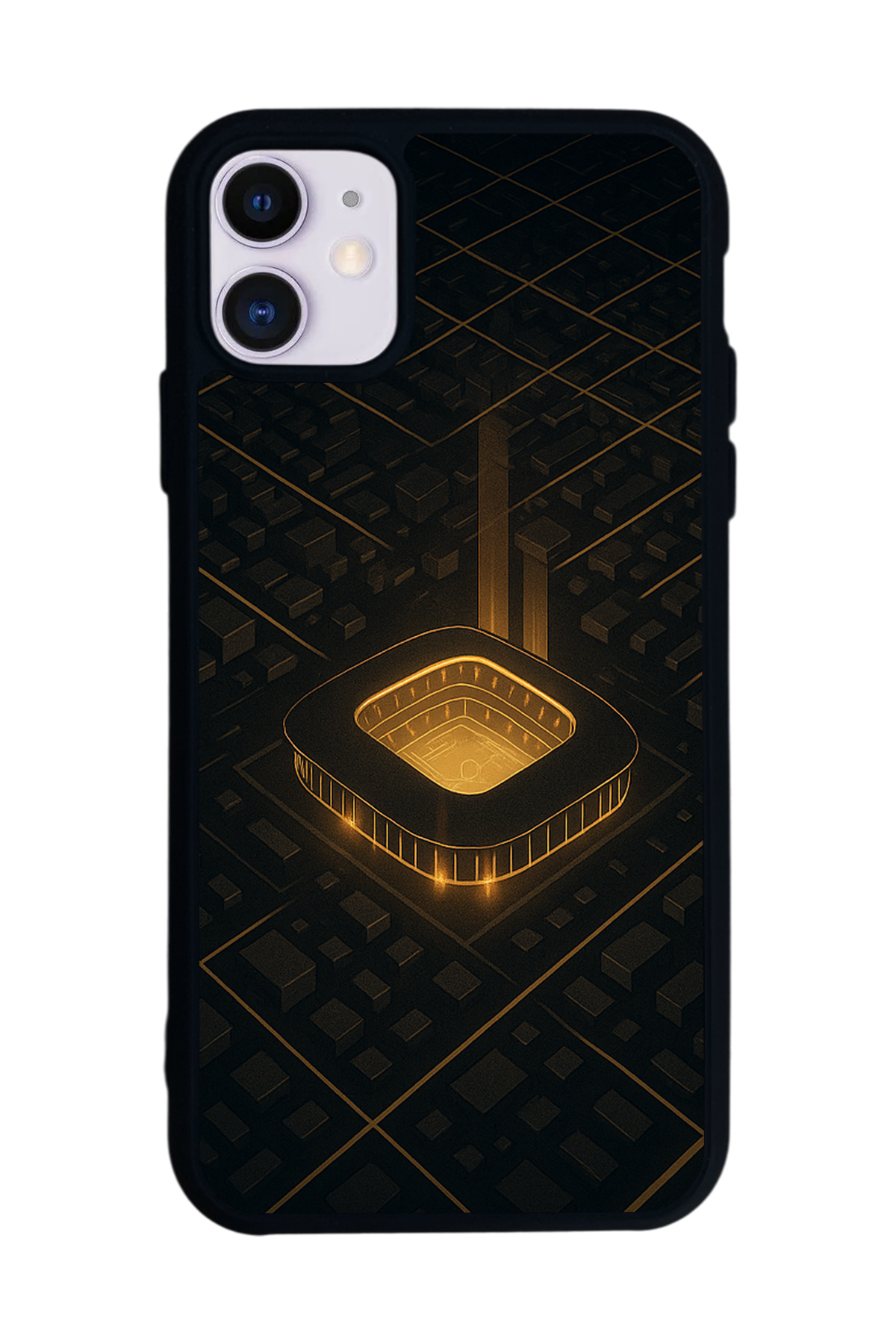 iPhone 11 Uyumlu Aslan Tasarımlı Glossy Premium Kılıf