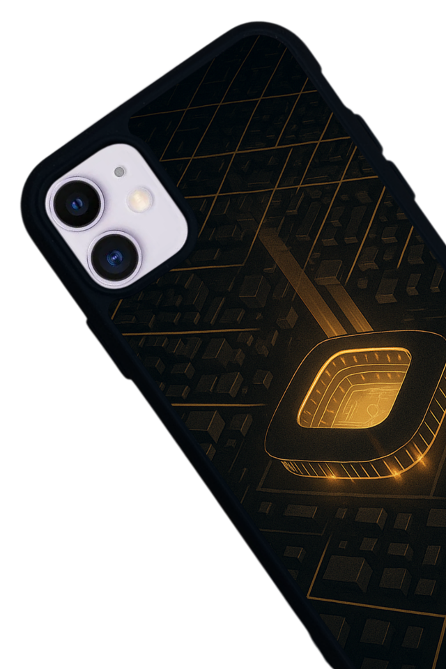 iPhone 11 Uyumlu Aslan Tasarımlı Glossy Premium Kılıf