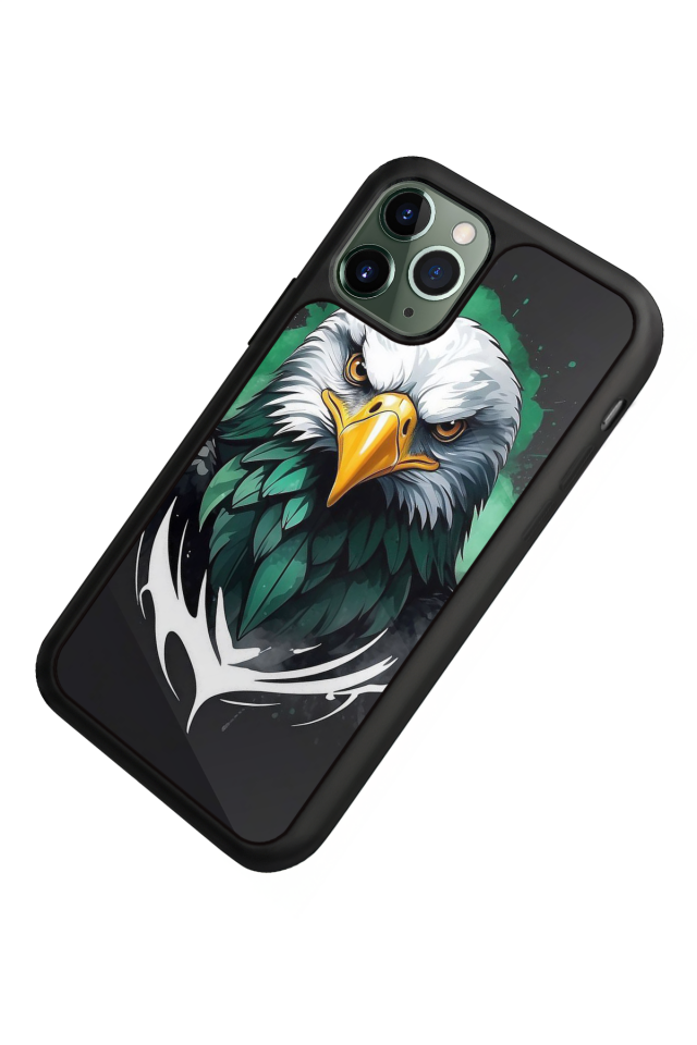 iPhone 11 Pro Max Uyumlu Besiktas Tasarımlı Glossy Premium Kılıf