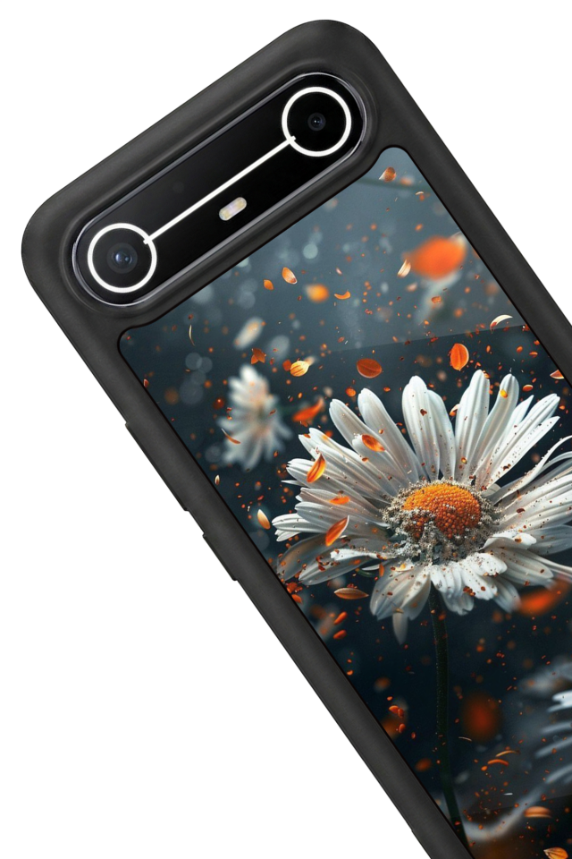 Tecno Spark Slim 5G Uyumlu Cicek Tasarımlı Glossy Premium Kılıf