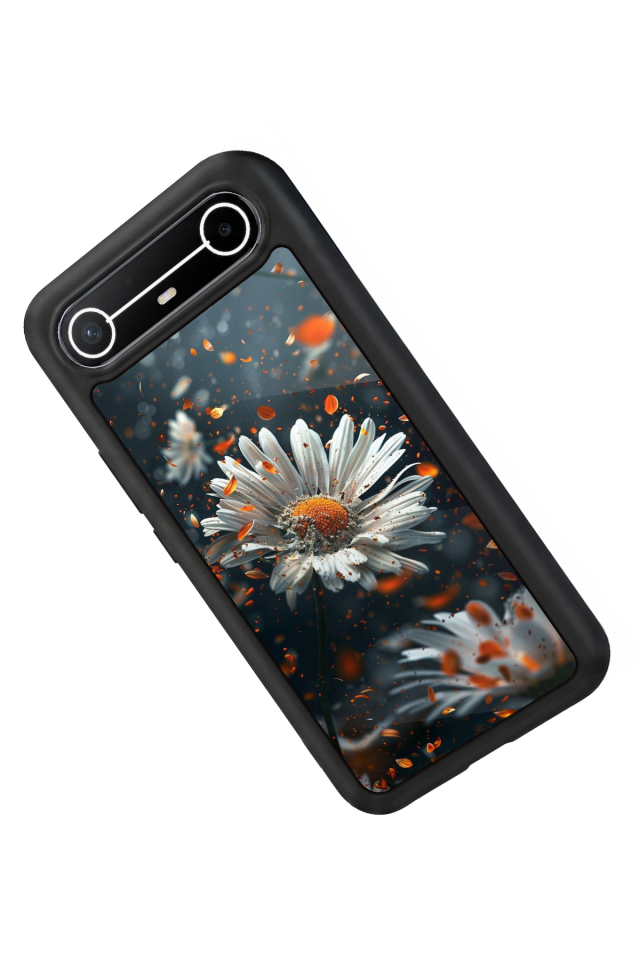 Tecno Spark Slim 5G Uyumlu Cicek Tasarımlı Glossy Premium Kılıf