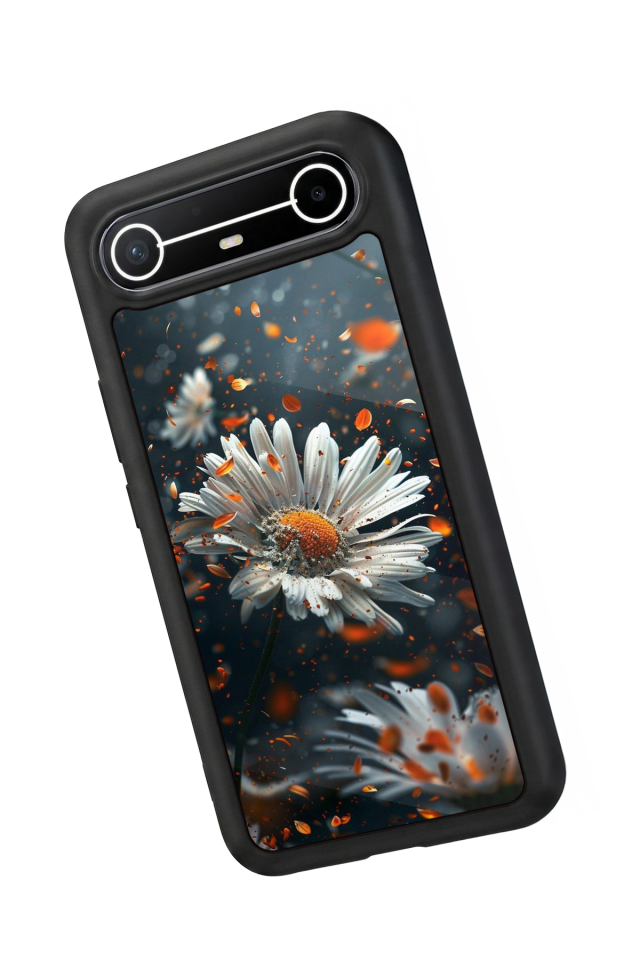 Tecno Spark Slim 5G Uyumlu Cicek Tasarımlı Glossy Premium Kılıf