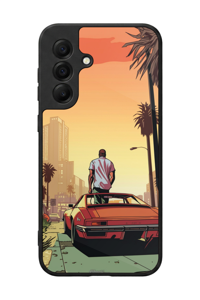 Samsung Galaxy A17 Uyumlu GTA Tasarımlı Glossy Premium Kılıf