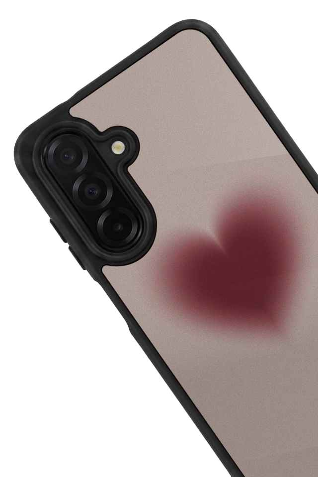 Samsung Galaxy A56 Uyumlu Kalp Love Tasarımlı Glossy Premium Kılıf