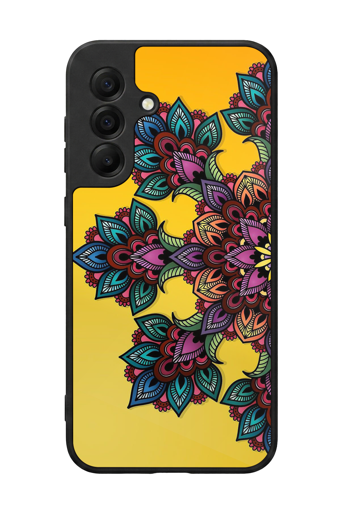 Samsung Galaxy A17 Uyumlu Mandala Tasarımlı Glossy Premium Kılıf
