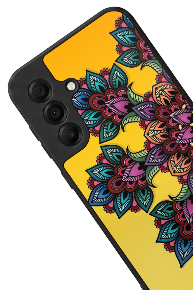 Samsung Galaxy A17 Uyumlu Mandala Tasarımlı Glossy Premium Kılıf