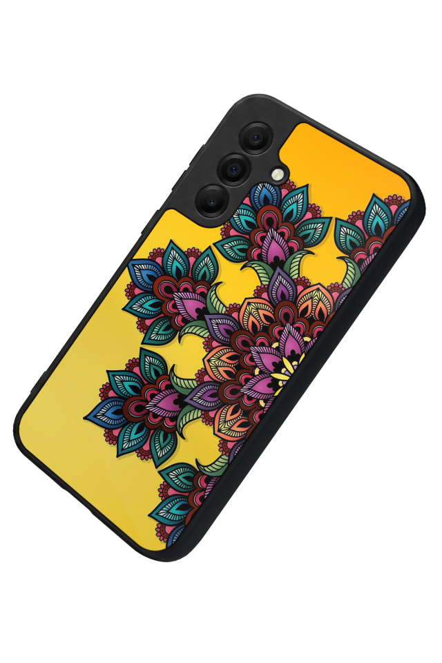 Samsung Galaxy A17 Uyumlu Mandala Tasarımlı Glossy Premium Kılıf
