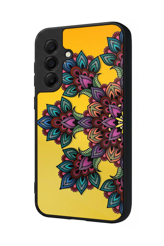Samsung Galaxy A17 Uyumlu Mandala Tasarımlı Glossy Premium Kılıf