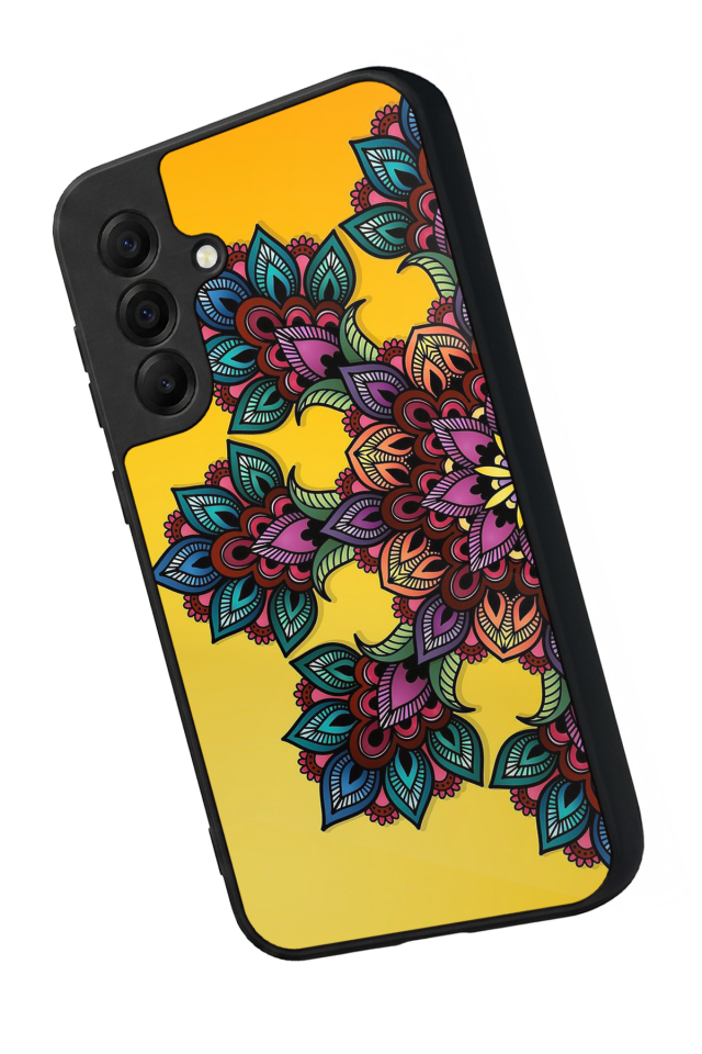 Samsung Galaxy A17 Uyumlu Mandala Tasarımlı Glossy Premium Kılıf