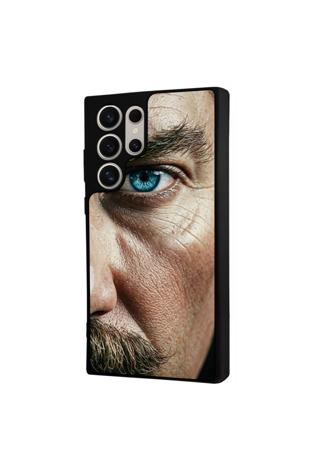 Samsung Galaxy S23 Ultra Uyumlu Mustafa Kemal Ataturk Tasarımlı Glossy Premium Kılıf