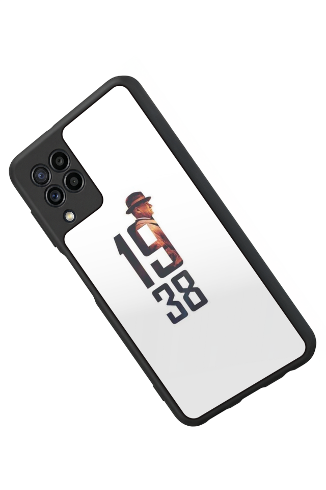 Samsung Galaxy M22 Uyumlu Mustafa Kemal Ataturk Tasarımlı Glossy Premium Kılıf