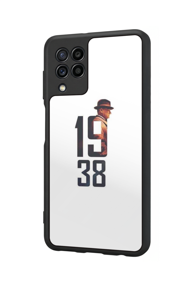 Samsung Galaxy M22 Uyumlu Mustafa Kemal Ataturk Tasarımlı Glossy Premium Kılıf