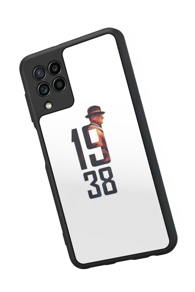 Samsung Galaxy M22 Uyumlu Mustafa Kemal Ataturk Tasarımlı Glossy Premium Kılıf