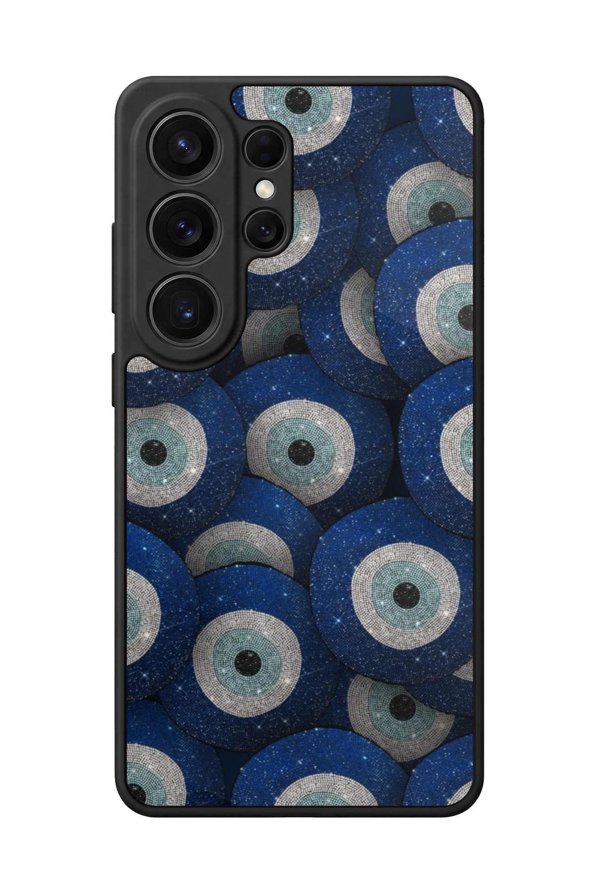 Samsung Galaxy S26 Ultra Uyumlu Nazar Tasarımlı Glossy Premium Kılıf