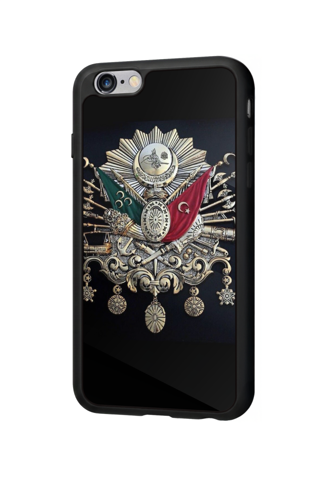iPhone 6s Plus Uyumlu Osmanli Tugrasi Tasarımlı Glossy Premium Kılıf