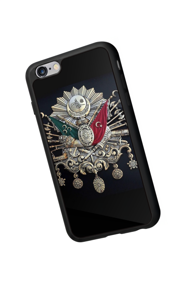 iPhone 6s Plus Uyumlu Osmanli Tugrasi Tasarımlı Glossy Premium Kılıf