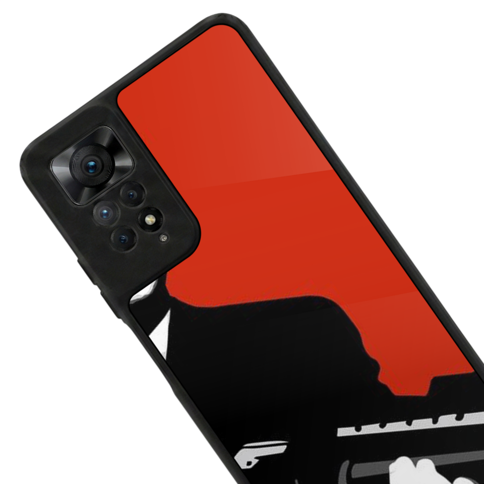 Xiaomi Redmi Note 11 Pro Uyumlu Scarface Tasarımlı Glossy Premium Kılıf