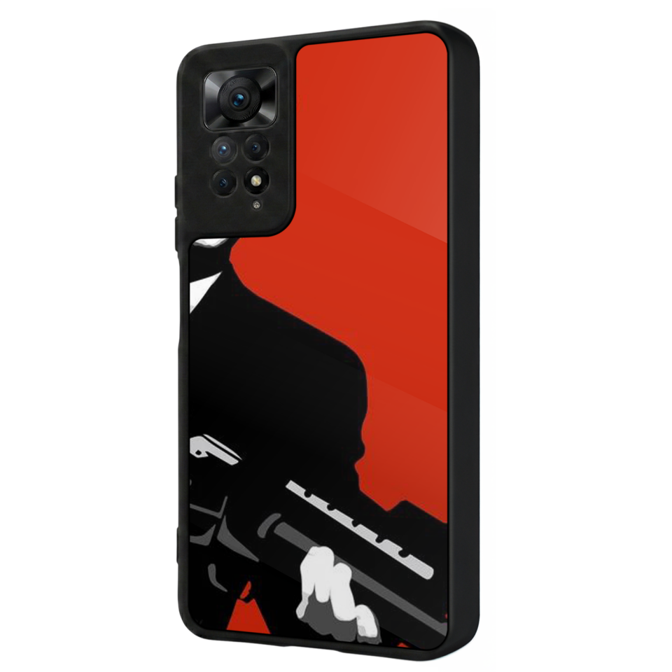 Xiaomi Redmi Note 11 Pro Uyumlu Scarface Tasarımlı Glossy Premium Kılıf