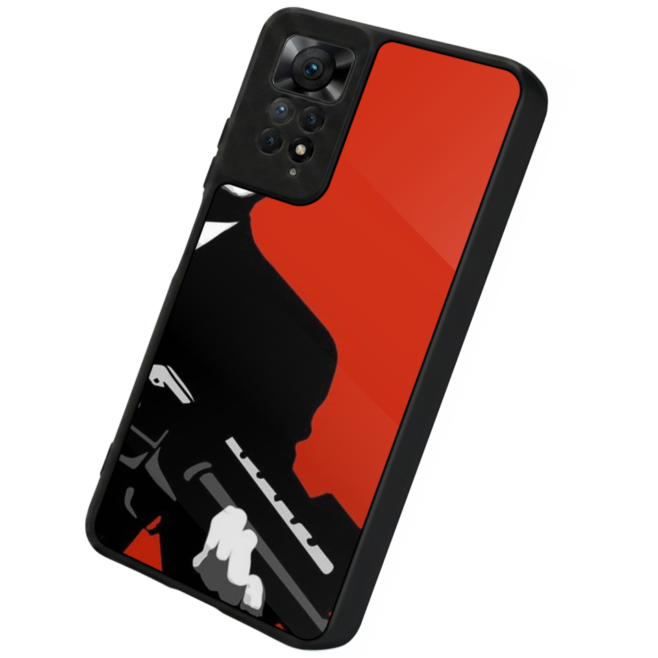 Xiaomi Redmi Note 11 Pro Uyumlu Scarface Tasarımlı Glossy Premium Kılıf