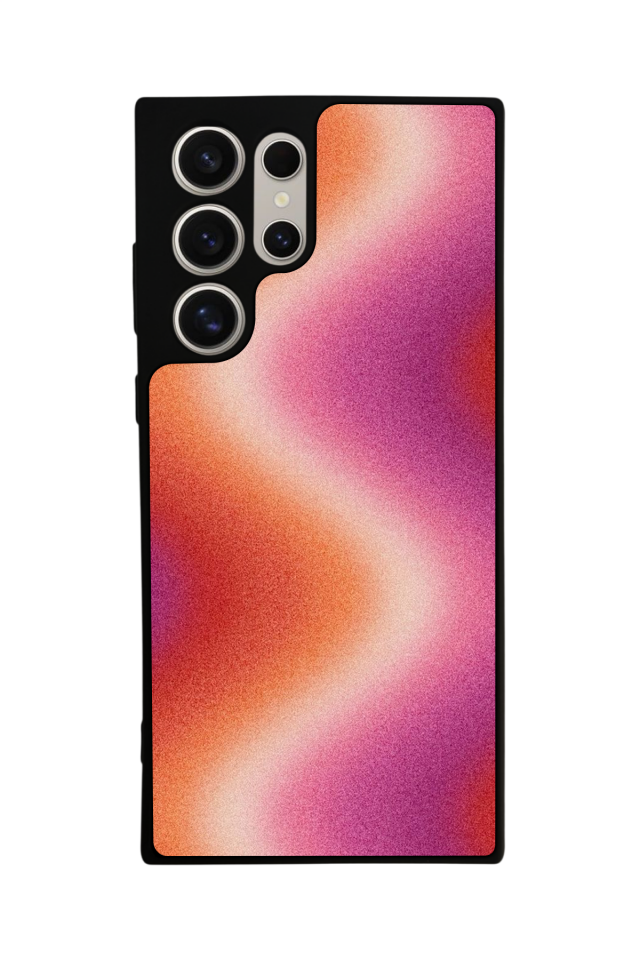 Samsung Galaxy S22 Ultra Uyumlu Soft Degrade Tasarımlı Glossy Premium Kılıf