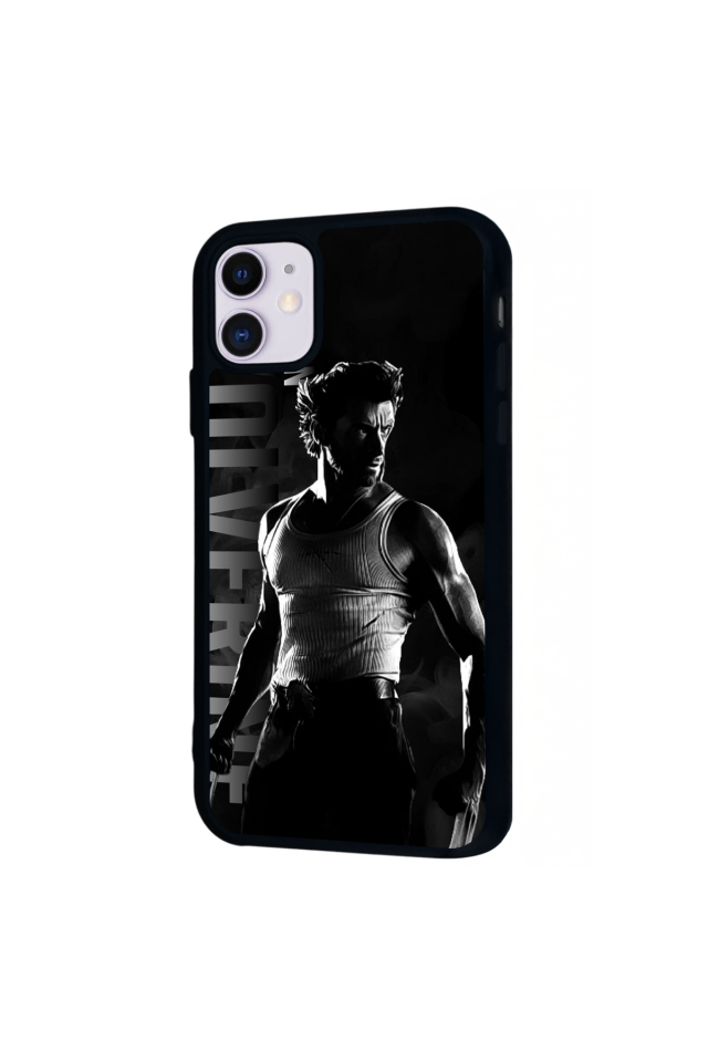 iPhone 11 Uyumlu Wolverine Tasarımlı Glossy Premium Kılıf