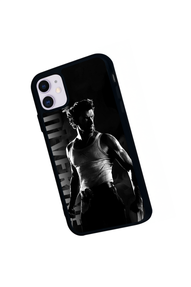 iPhone 11 Uyumlu Wolverine Tasarımlı Glossy Premium Kılıf